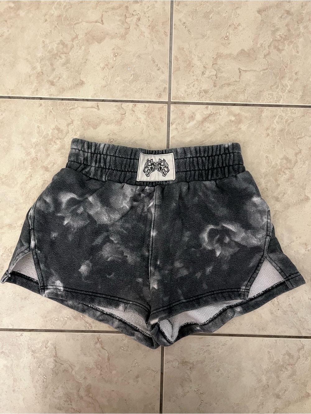 Darc Sport SHE Women's Black Tie-Dye Shorts